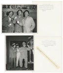 Lot of Twenty 10 x 8 Glossy Photos From Five Different Three Stooges Films, Complete List List Online at NateDSanders.com -- Very Good Condition